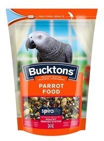 Buckton Pouch Parrot Bird Food 1.5kg. Cheap Prices PetShop